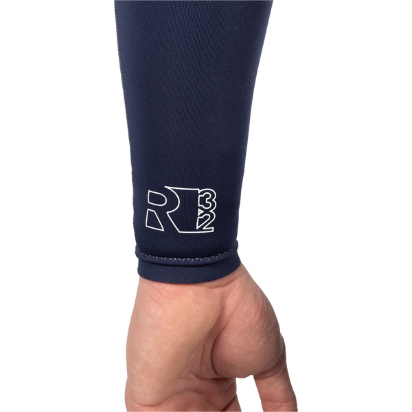 2026 Gul Männer Response 3/2mm Flatlock Rückenreißverschluss Neoprenanzug RE1321-C1 - Grey / Navy